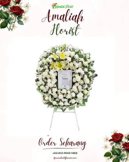 Krans Bunga Duka Perak Utara